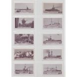 Cigarette cards, Wills (Australia), Britain's Defenders (set, 50 cards) (mostly vg)