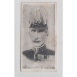 Cigarette card, Jacobi Bros, Boer War Celebrities 'JASAS', type card, Maj. Gen.. H T J Hildyard (