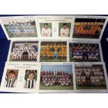 Trade cards, Evening Mail Sports Argus, a collection of premium issue colour football cards 1967/