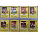 Trade cards, a collection of football sets, various ages, Boss Leisure Ltd Emlyn Hughes Team