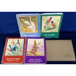 Trade cards, Tuckfield's, Australian Bird Studies, four complete albums, nos 1-96, 97-192, 193-288 &