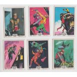 Trade cards, Anglo Confectionery, Captain Scarlet (set, 66 cards plus duplicates) (only fair)