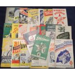 Speedway programmes, a collection of 24 Northern and Midland Track programmes all from 1949 & 1950