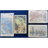 Trade cards, Australia, 4 sets, Atlantic, Australia in the 20th Century, 1st & 2nd Series plus