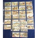 Trade cards, Liebig, a collection of 5 Dutch Language sets, Capital Cities S806, European Rustic