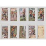 Cigarette cards, Churchman's Boy Scouts (brown back) (set 50 cards plus one additional blue back