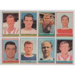 Trade cards, A&BC Gum, Footballers (Quiz, 1-58) (set, 58 cards) (some with very slight trim,