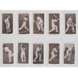 Cigarette cards, Ogden's, 2 sets, Prominent Cricketers of 1938, (set, 50 cards, 1 with scuff to