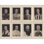 Trade cards, Football, Thomson, 3 sets, British Team of Footballers (11 cards, fair),