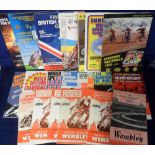 Speedway programmes, a collection of 23 World Championship Final programmes, 1950, 1953 -1960 (