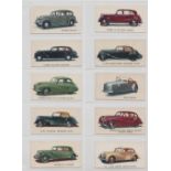 Trade cards, Kellogg's Motor Cars 2 complete sets b/w & coloured (gd)