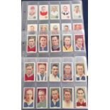 Cigarette cards, Phillips, three sets, Soccer Stars (50 cards, vg), International Caps (50 cards,