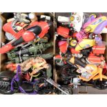 Model Motorbikes, 16 large scale model motorbikes to include several Action Man bikes, also includes