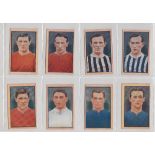 Trade cards, Sport & Adventure, Famous Footballers, 'M' size (set, 46 cards) (gd)