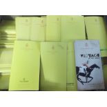 Horse Racing, a collection of Goodwood race cards 2007-14, previous owner being a staff member who