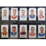 Cigarette cards, a modern album containing 10 Football related sets inc. Carreras Turf Slides Famous