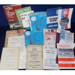 Football, Crystal Palace, a collection of approx 180 home & away programmes, mostly 1960's/70's inc.