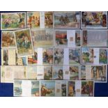 Trade cards, Liebig, a collection of approx 20 wrapped sets (not individually checked for