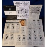 Rugby Union, autograph selection inc. extract picture from France v Wales 1955 in Paris signed by