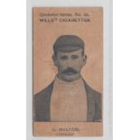 Cigarette card, Wills (Australia), Cricketers Series (grey scroll back, no frame), type card, C.