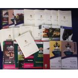 Horse Racing, a collection of racecards from Ascot inc. 2 with Frankel running, the Royal Meeting (