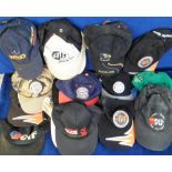 Motor Cycle & Speedway 'Baseball' Caps, 33 caps to include Reading Bulldogs, Elf, FIM Speedway Team,