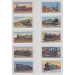 Cigarette cards, Railways, three sets, Phillips Railway Engines (25 cards) & Model Railways (25