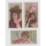 Cigarette cards, Harris & Sons, Beauties 'HOL', 3 cards (fair/gd)