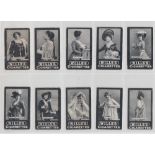 Cigarette cards, Wills Actresses, Tabs Type (101/125) (set 25 cards) (edge knocks, slightly