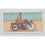 Cigarette card, Bellwood, Motor Cycle Series, type card no 13, 'The Ivy Precision' (very sl staining