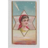 Cigarette card, Salmon & Gluckstein, Star Girls (red back), type card, ref H30, picture no 23 (