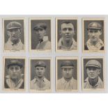 Trade cards, Amalgamated Press, two sets, England's Test Match Cricketers, 'M' size (16 cards) &