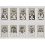 Cigarette cards, Cohen, Weenen, Cricketers (set, 25 cards) (some light foxing, gd)