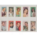 Cigarette & trade cards, 2 sets, Barratt's Famous Film Stars (35 cards, mostly gd) and CWS Western