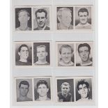 Trade cards, A&BC Gum, Footballers (In Pairs, 1-110) (52/55) (some with age toning to backs, gen gd)