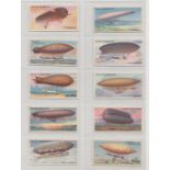 Cigarette cards, Wills (Australia), Aviation (set, 85 cards, mixed printings, mixed backs, Capstan &