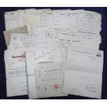 Speedway ephemera, a collection of 40+ items all relating to the Rider Jack Taylor and dated from