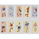 Trade cards, Football, 3 sets, Fleetway Star Footballers of 1963 (100 cards, vg), Eagle Soccer Stars