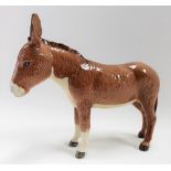 Beswick pottery model of a donkey, height 13cm