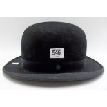 Vintage G.A. Dunn & Co Ltd, London, bowler hat, width front to back 8in.
