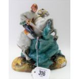 Royal Doulton porcelain group 'St George' HN2051, height 18.5cm.