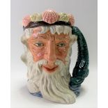 Royal Doulton character jug 'Neptune' D6548, height 18.5cm.