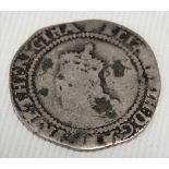 Elizabeth I 1571 3d coin.