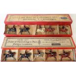 Two W. Britains boxed sets '10th Duke of Cambridge's Own Bengal Lancers'.