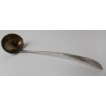 George III Scottish silver small ladle, maker James Erskine, Aberdeen