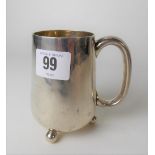 Victorian silver Christening mug by Mappin & Webb, Sheffield 1893, weight 3.60oz approx.