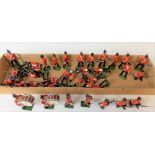 W. Britain thirty-five piece set Somerset Light Infantry (Prince Albert) 13th Regiment of Foot;