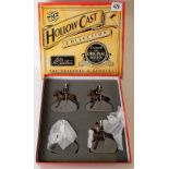 Modern W. Britains boxed set 'The Hollow Cast Collection' no. 40191 cast as the 9th Lancers