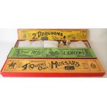 Three W. Britains boxed soldier sets 'The 16th/5th Lancers', '2nd Dragoons' and '4th (Queen's Own)