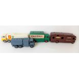 Collection of Dinky Toys diecast models, including a horse-box 'Express Horse-Box Hire Service